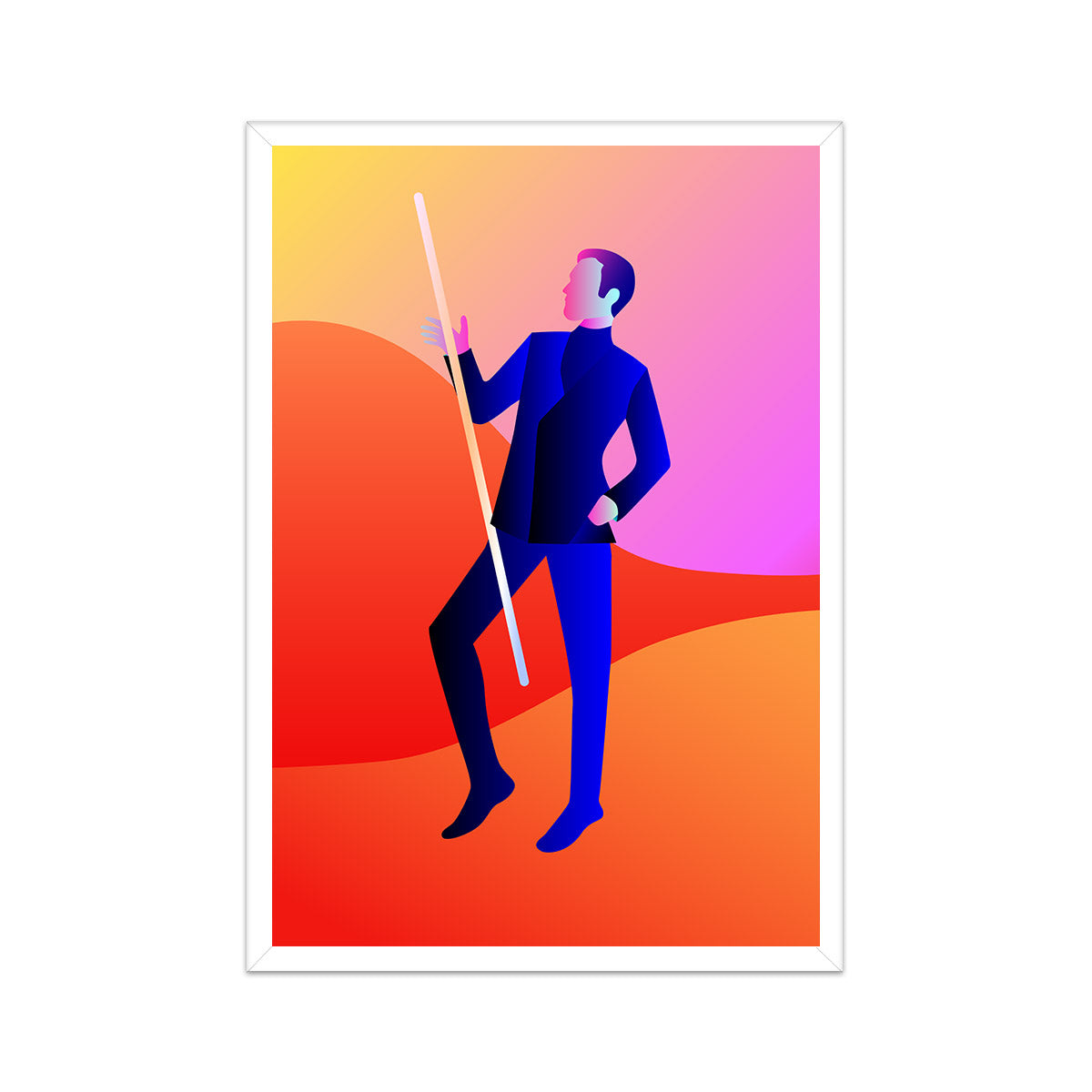 Knight of Wands Print