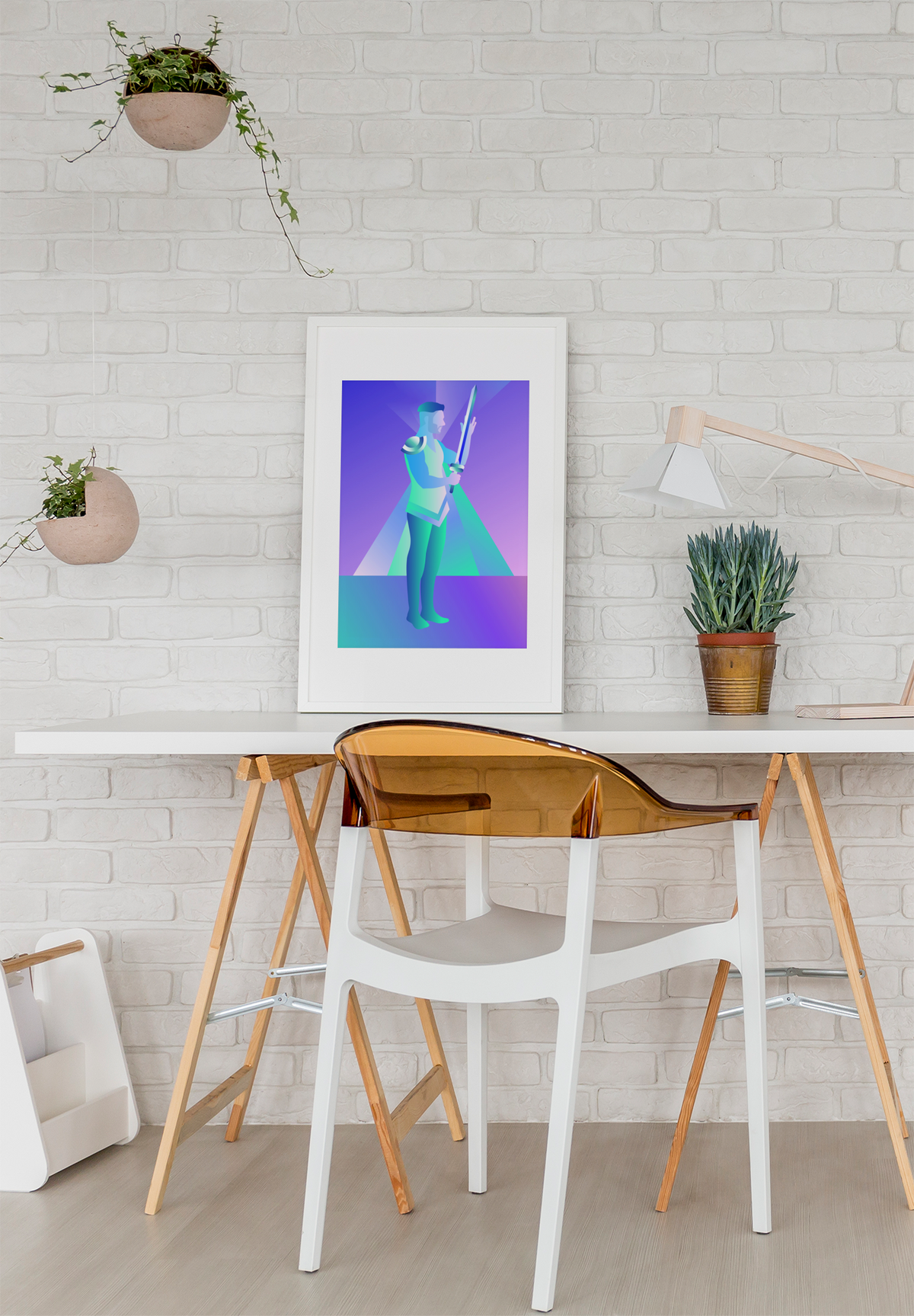 Knight of Swords Print