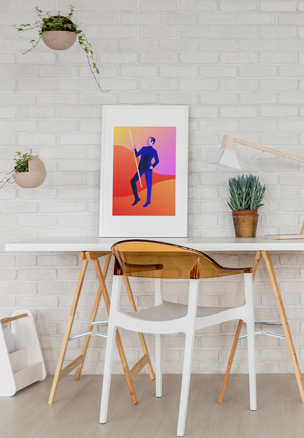 Knight of Wands Print