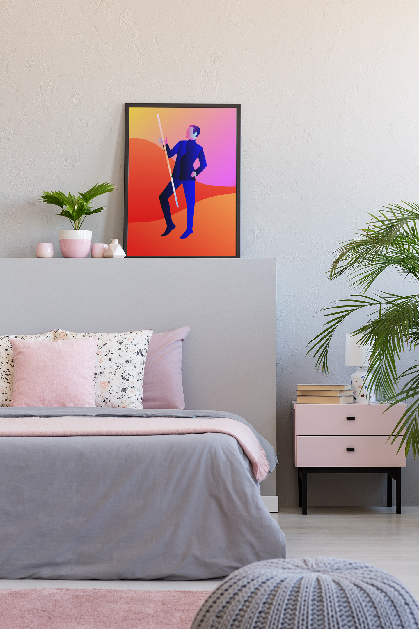 Knight of Wands Print