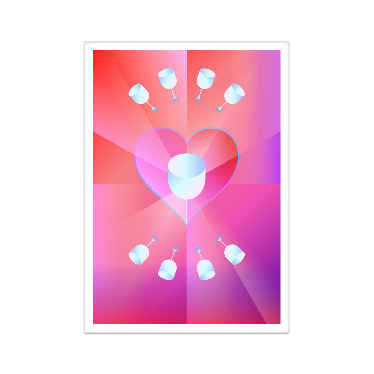 Nine of Cups Print