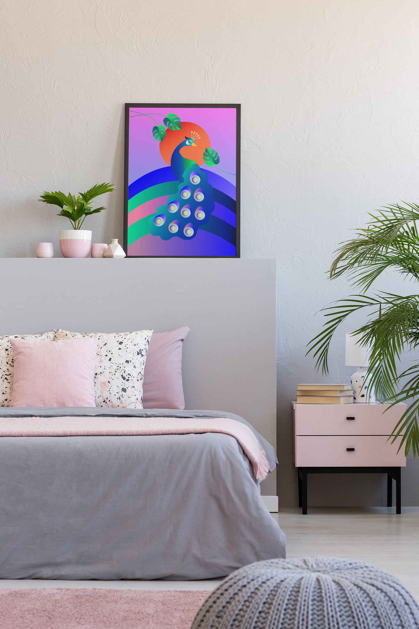 Nine of Pentacles Print