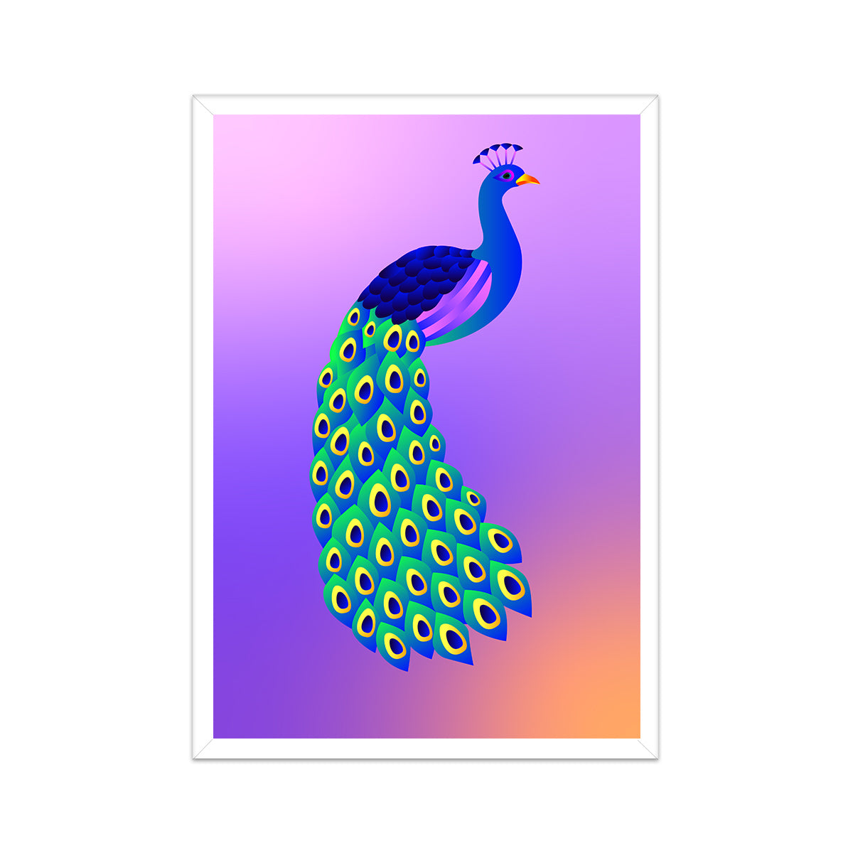Peacock Print