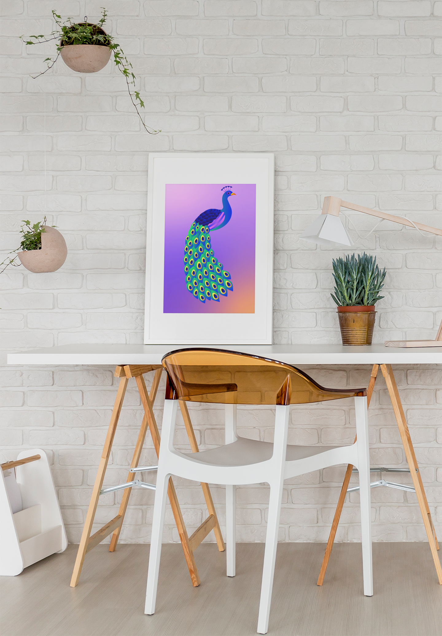 Peacock Print