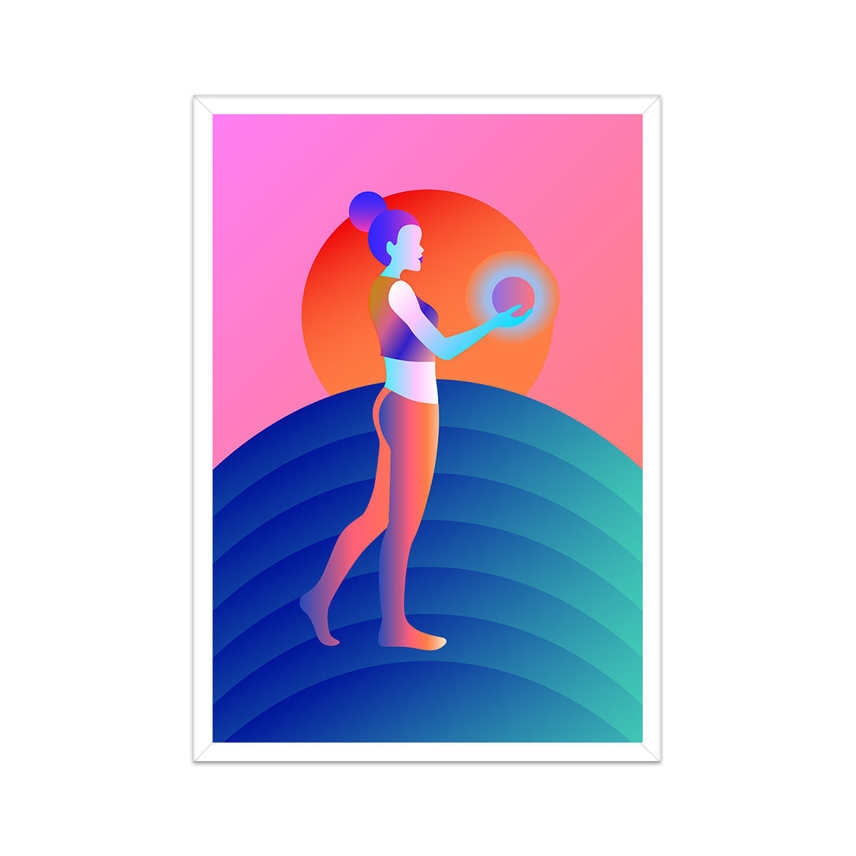 Princess of Pentacles Print