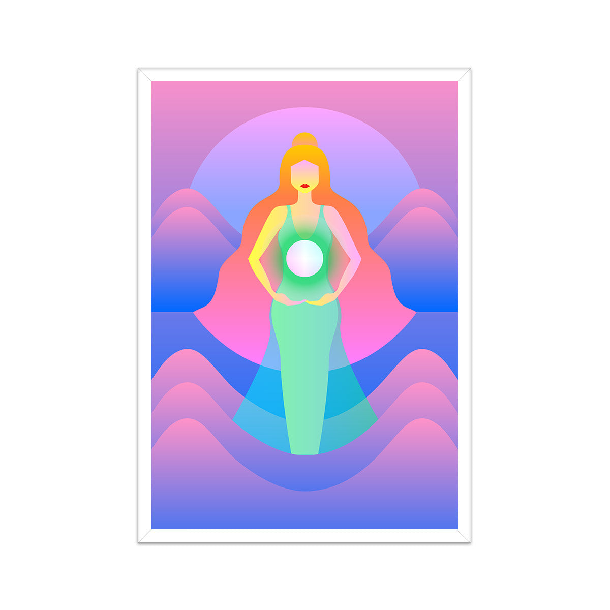 Queen of Pentacles Print