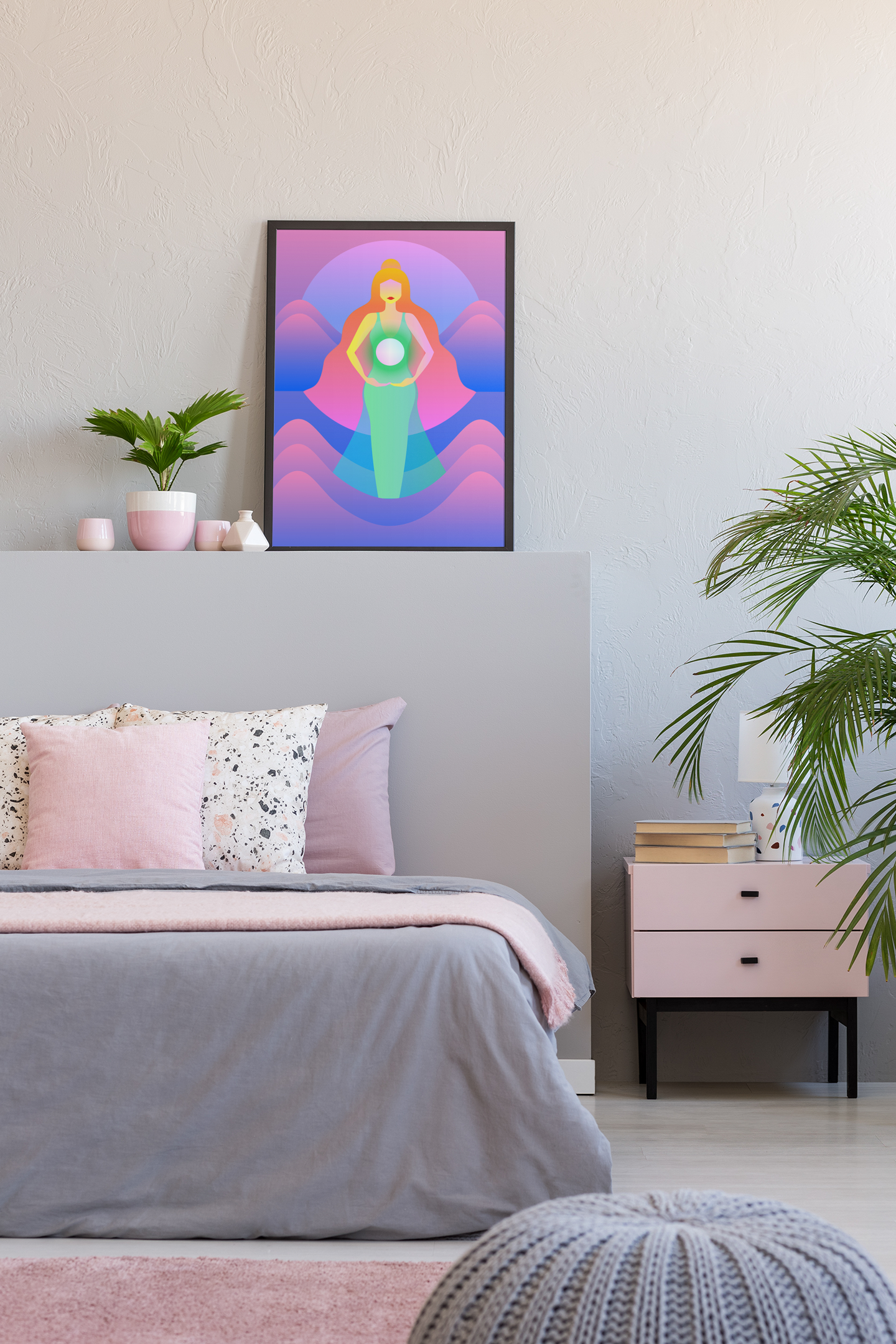 Queen of Pentacles Print