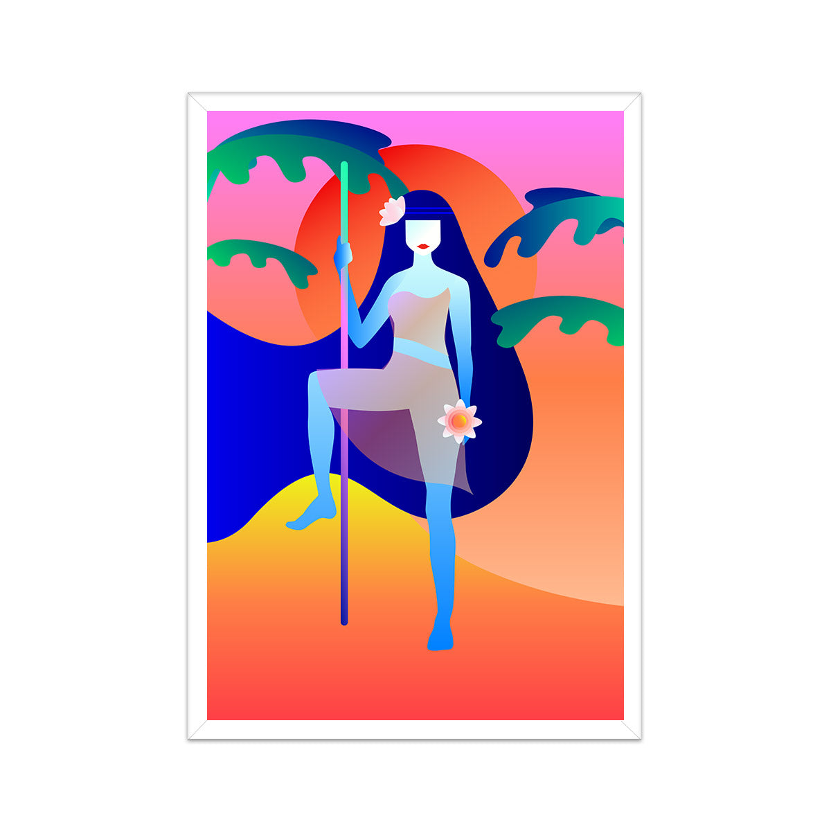 Queen of Wands Print