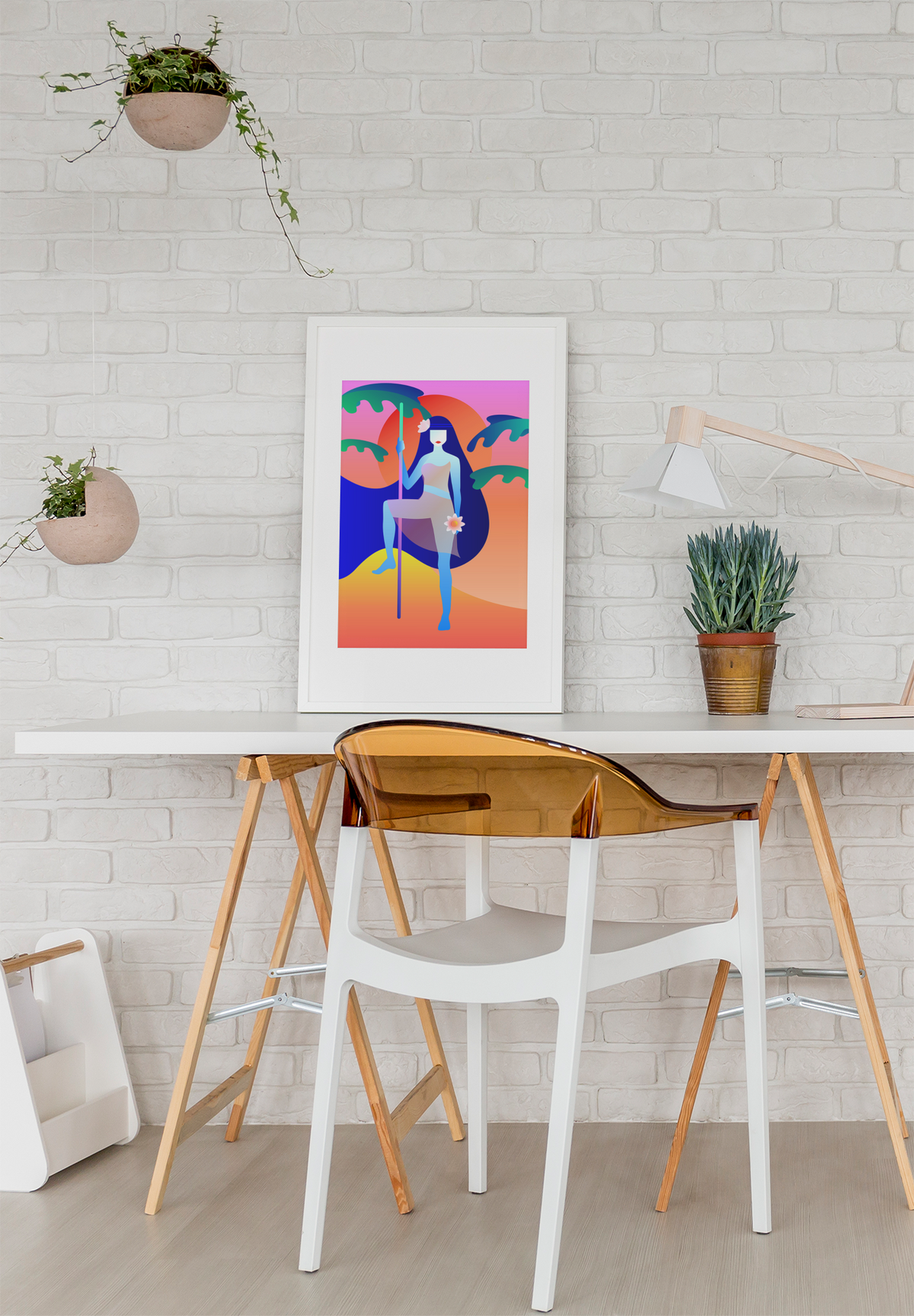 Queen of Wands Print