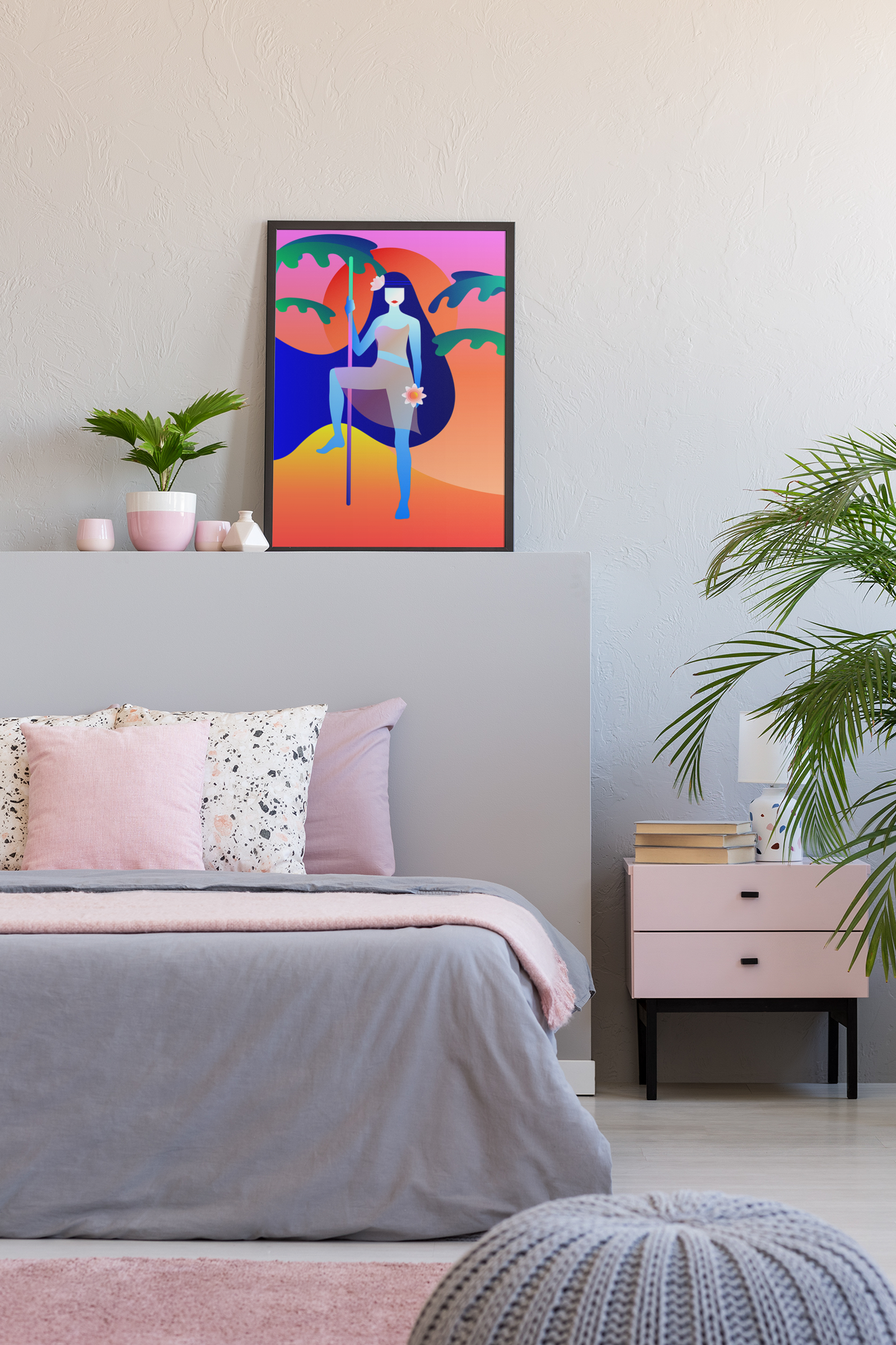 Queen of Wands Print
