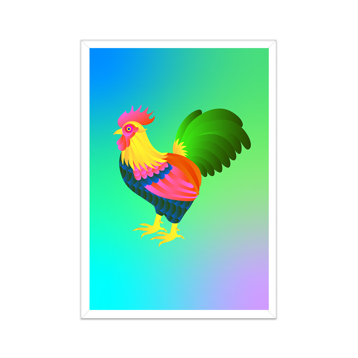 Rooster Print
