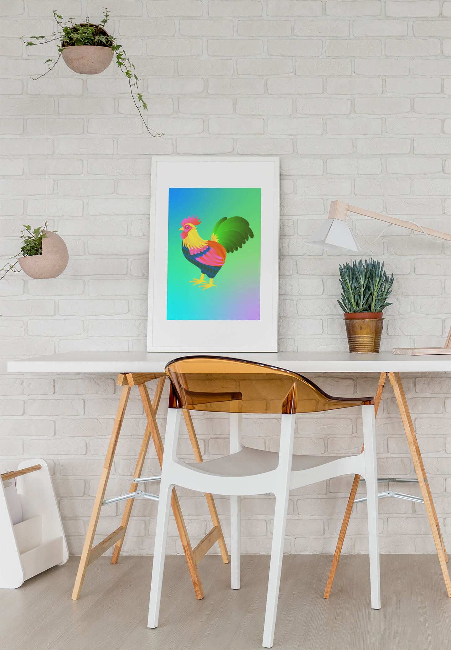 Rooster Print