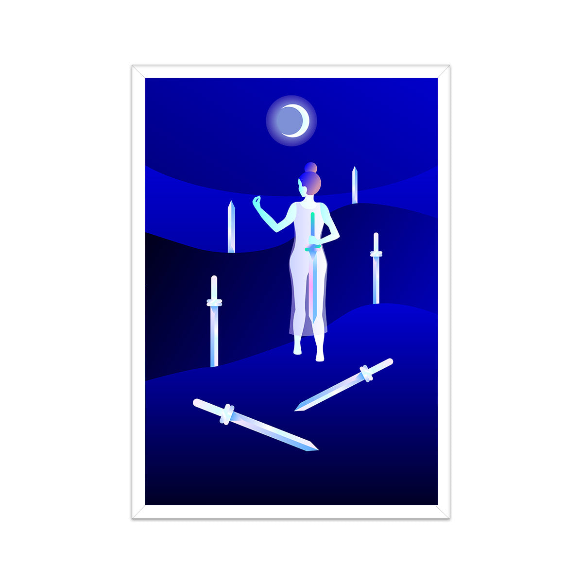 Seven of Swords Print