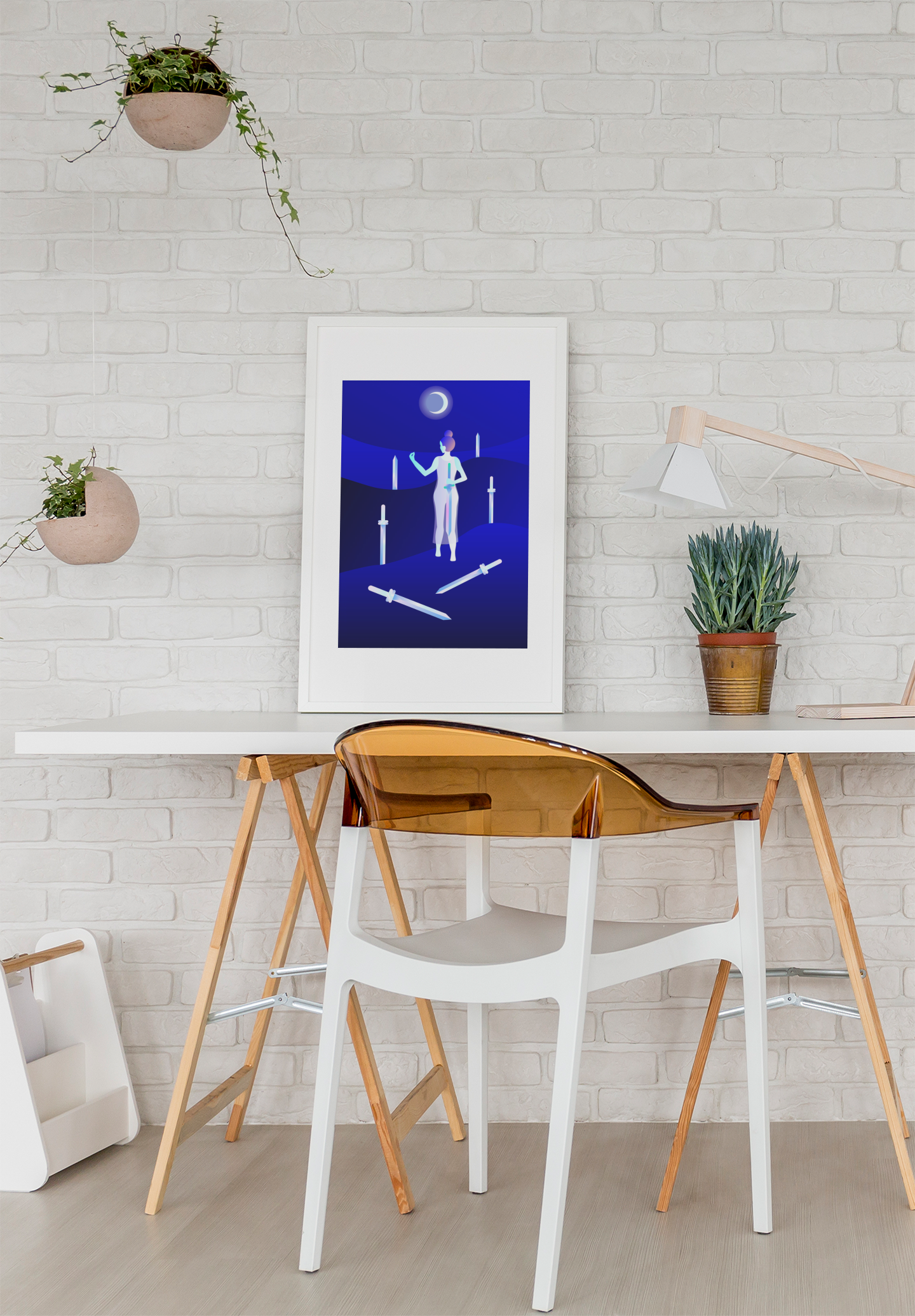 Seven of Swords Print