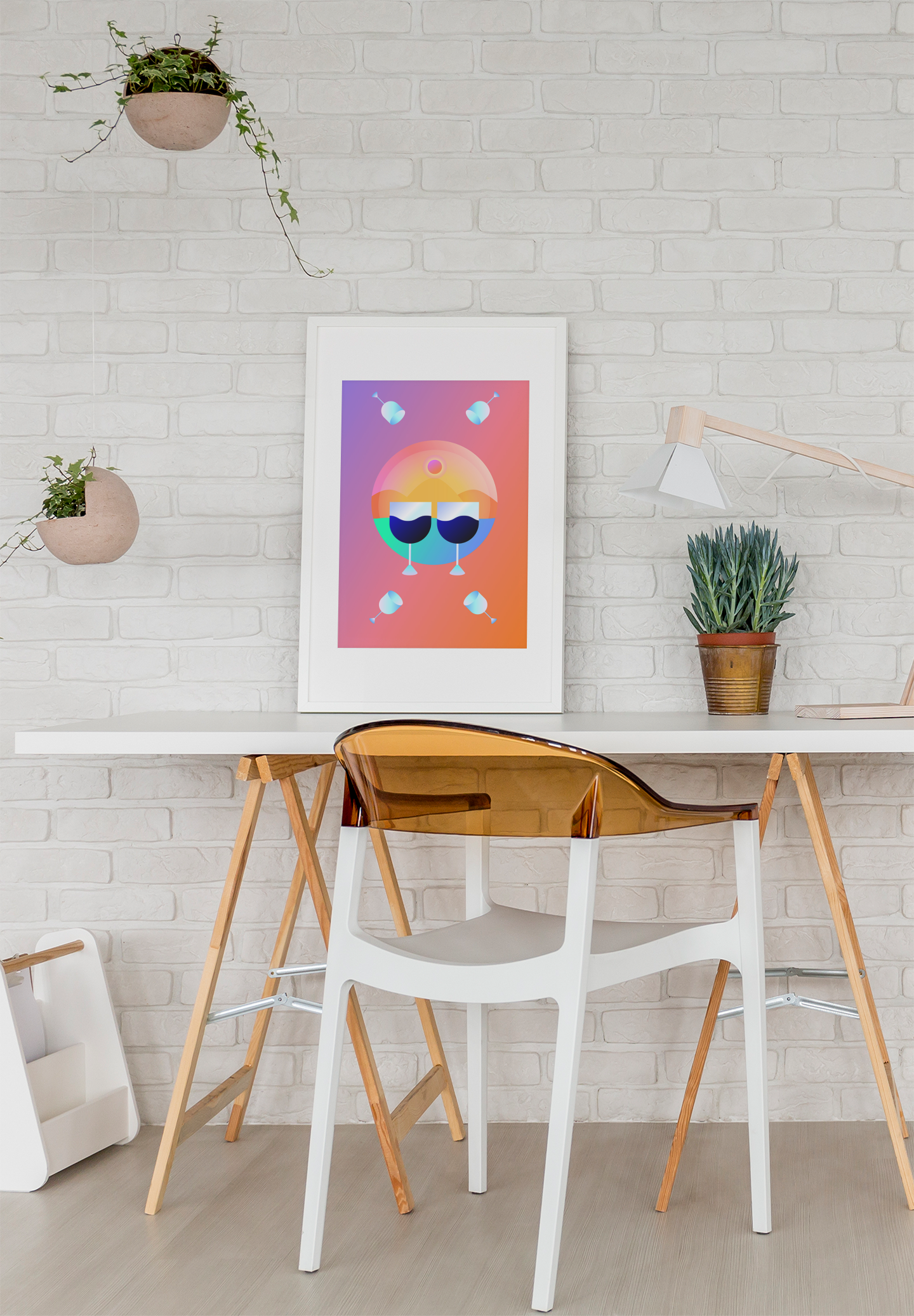Six of Cups Print