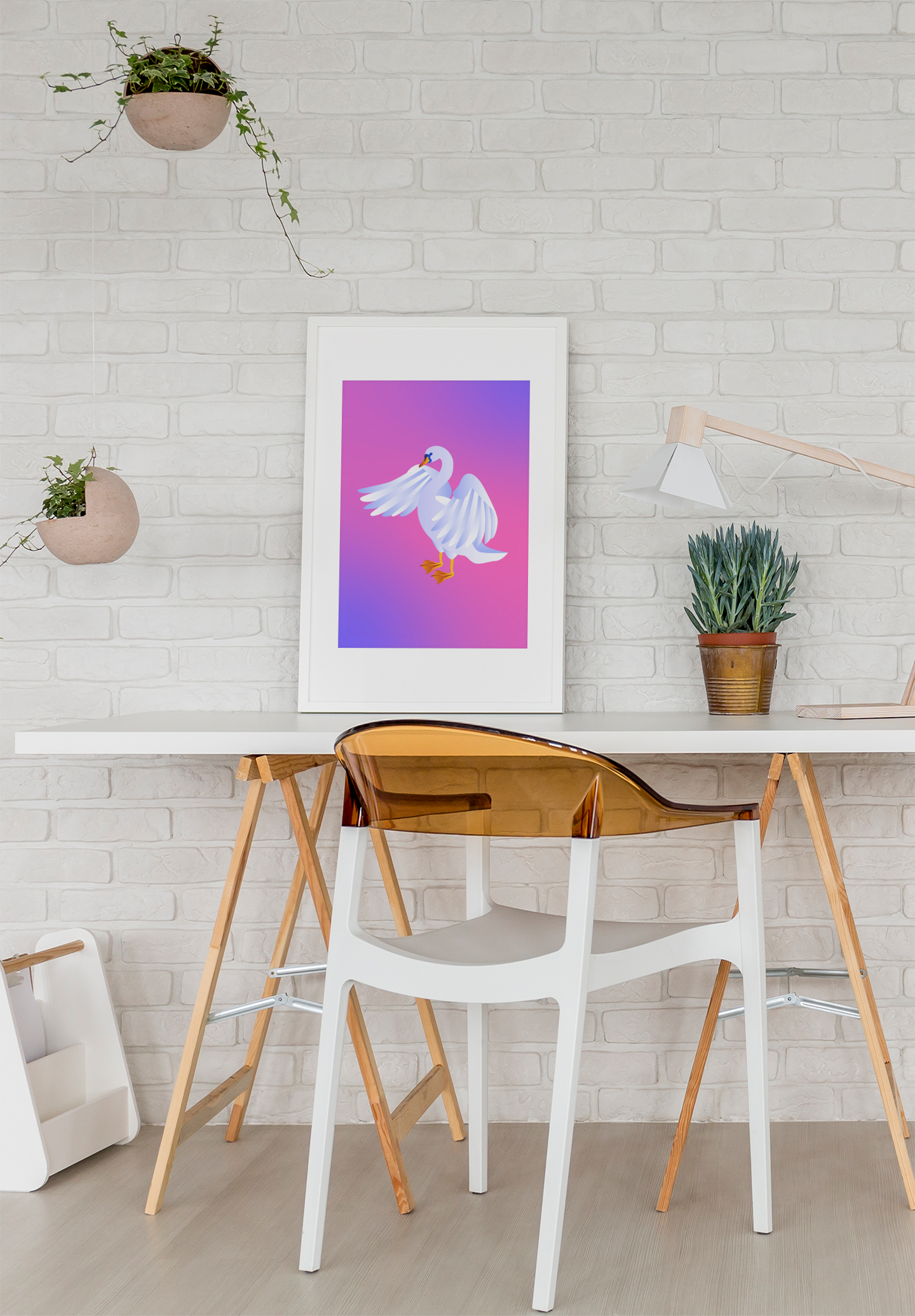 Swan Print