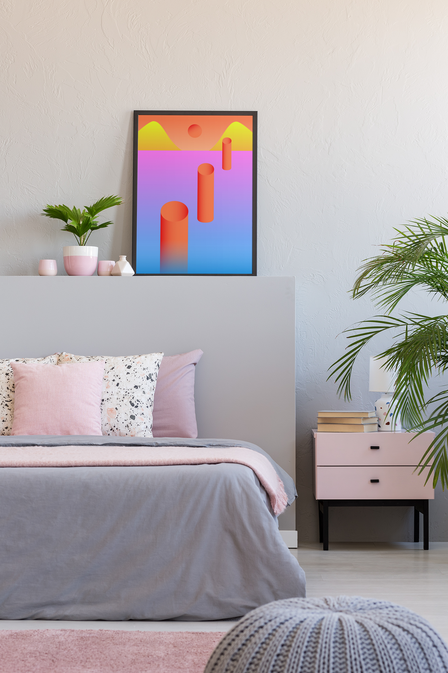 Three of Wands Print