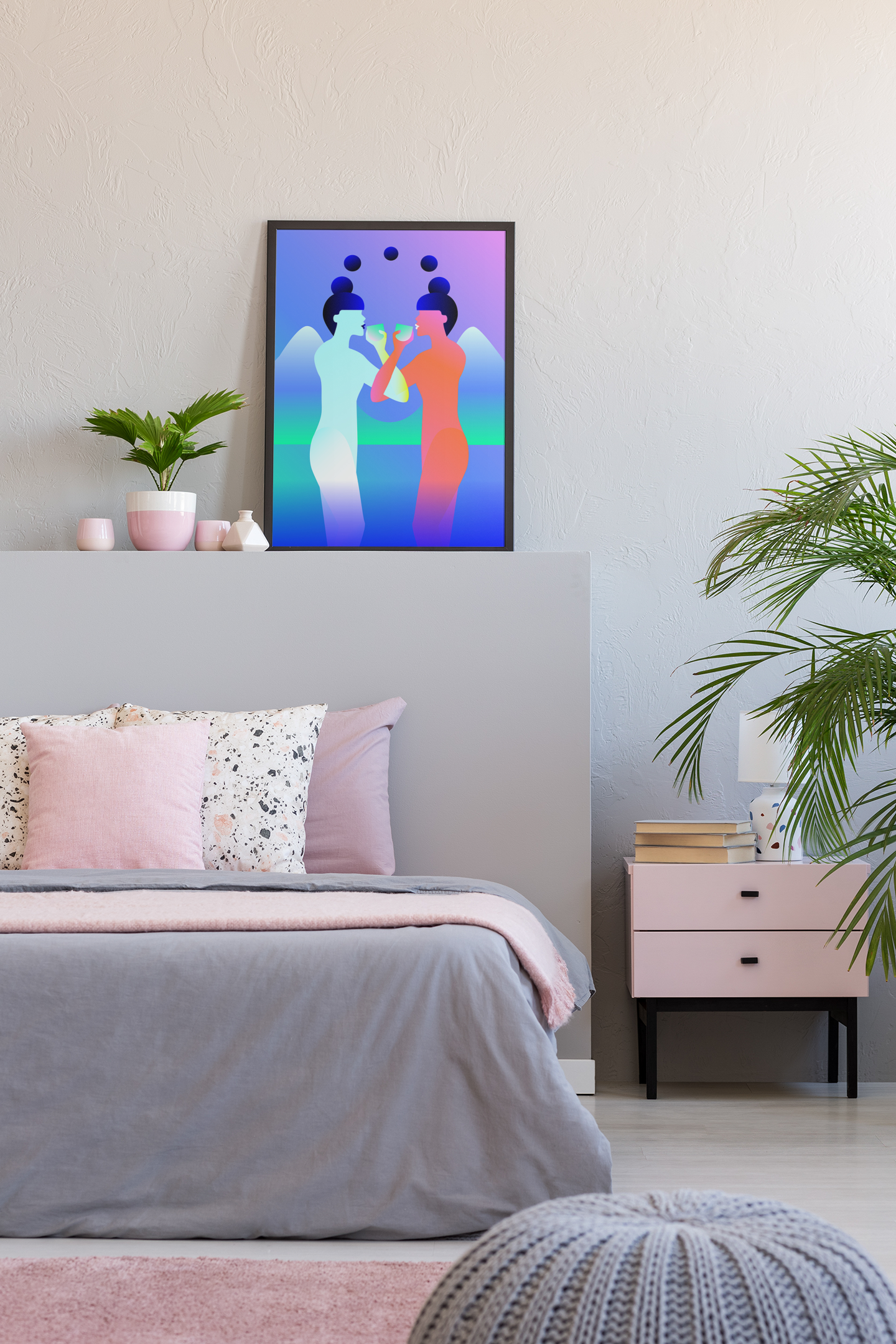 Two of Cups Print