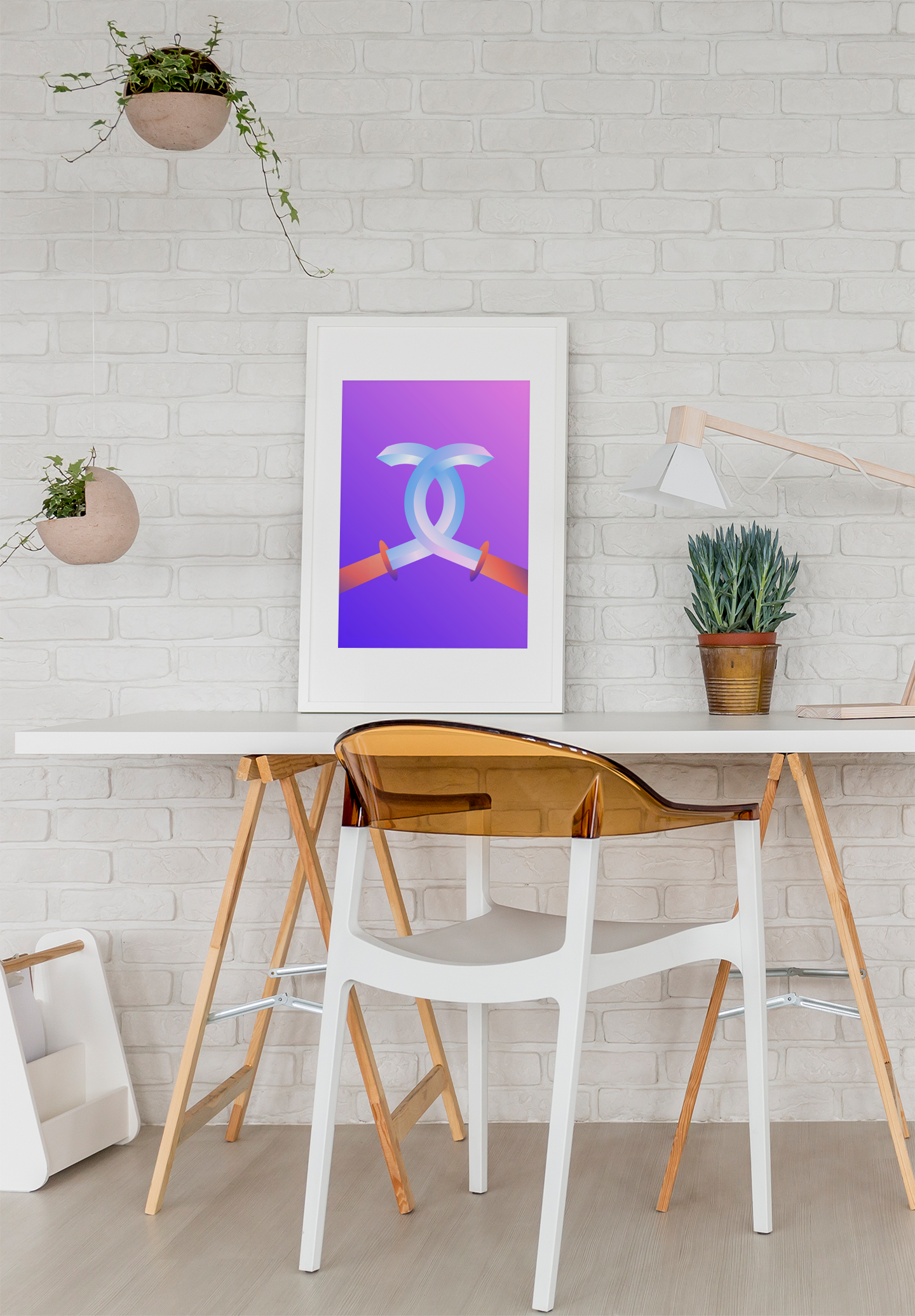 Two of Swords Print
