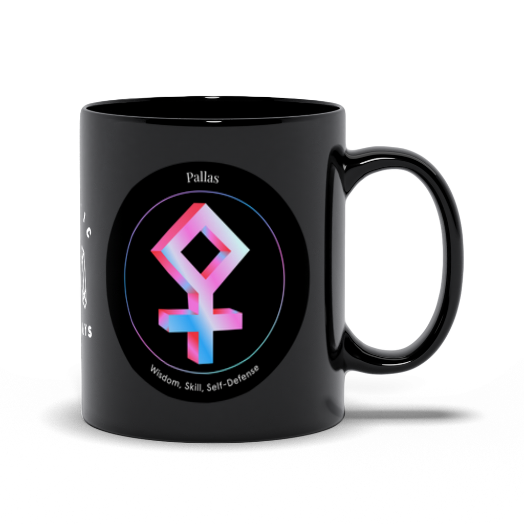 Pallas Black Mug