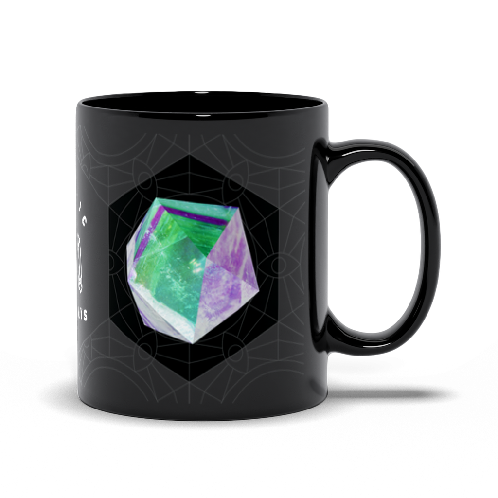 Fluorite Black Mug
