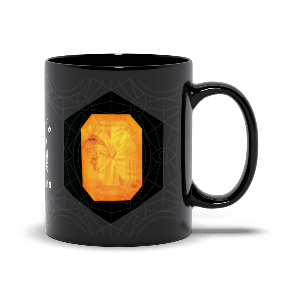 Amber Black Mug
