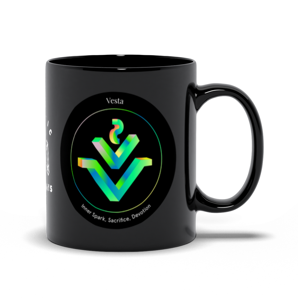 Vesta Black Mug
