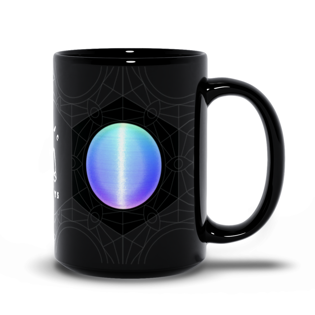 Cat’s Eye Black Mug