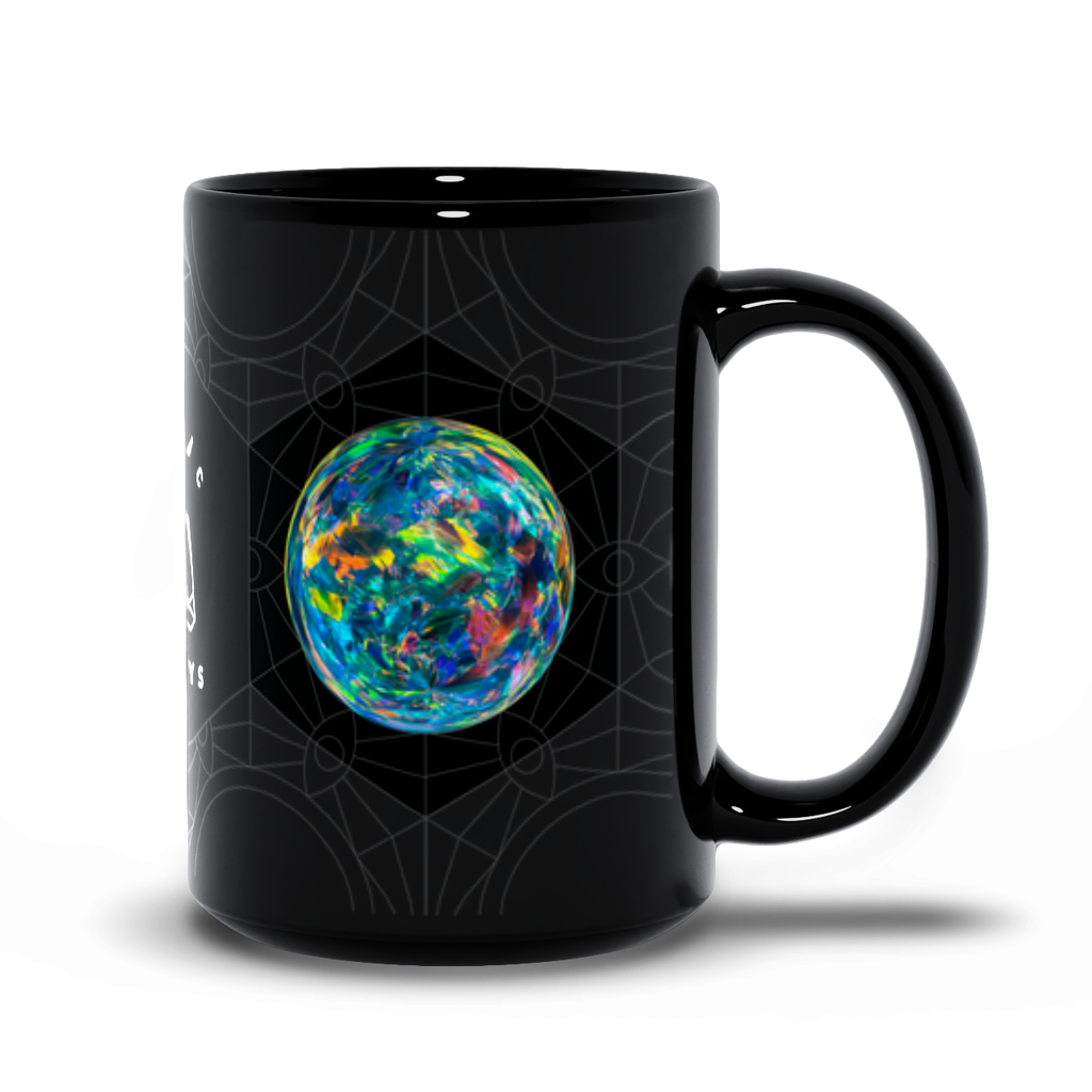 Ethiopian Opal Black Mug