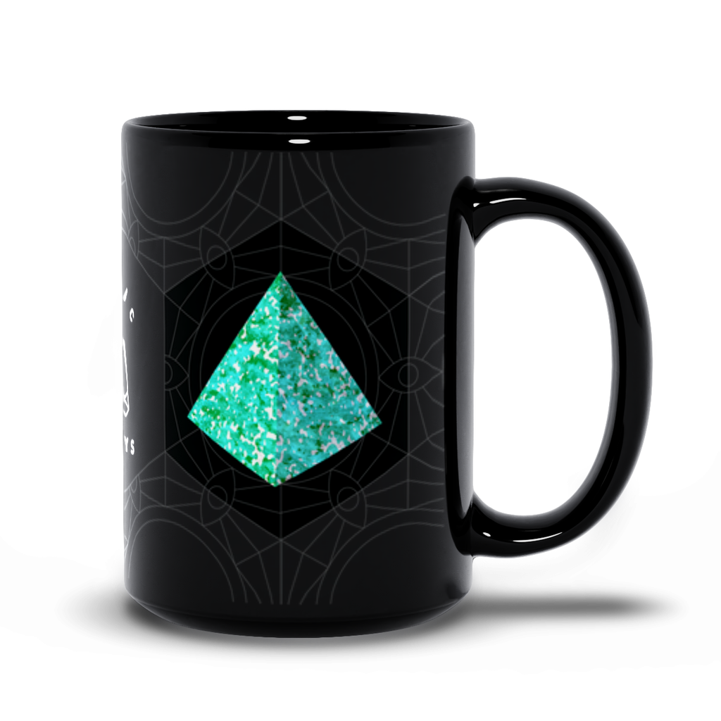 Amazonite Black Mug
