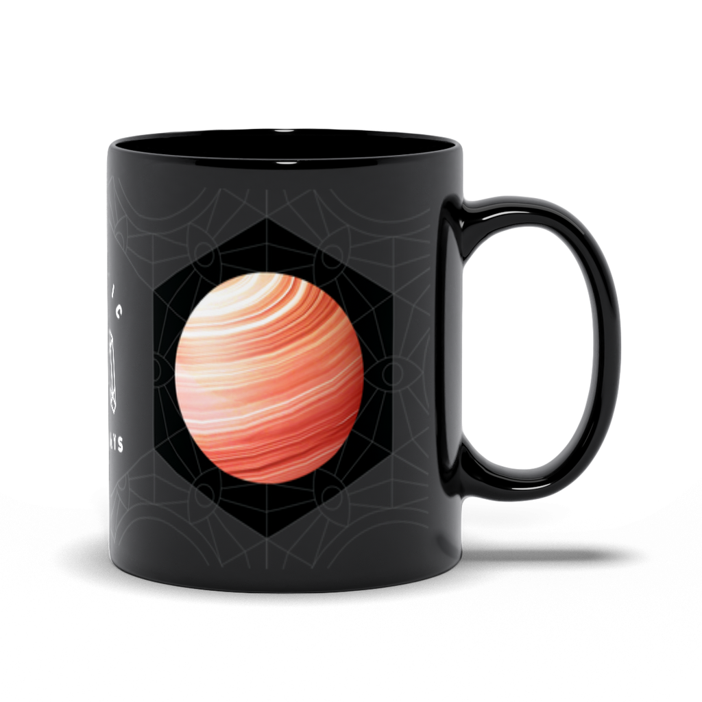 Carnelian Black Mug