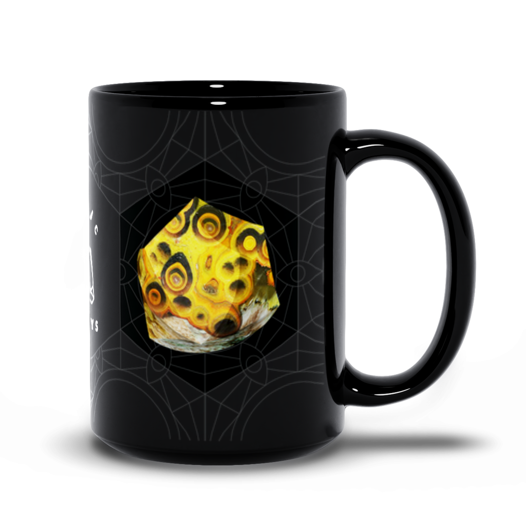 Bumblebee Jasper Black Mug