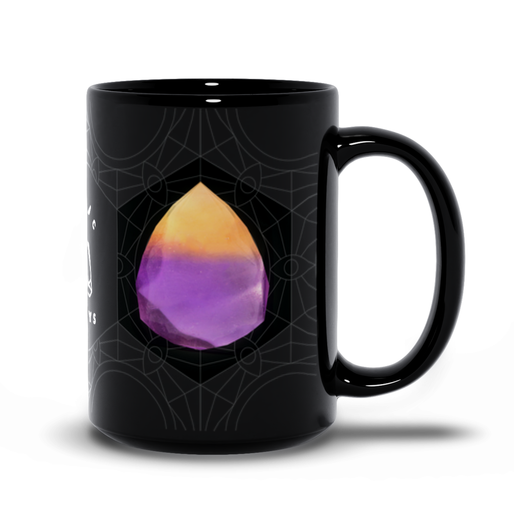 Ametrine Black Mug