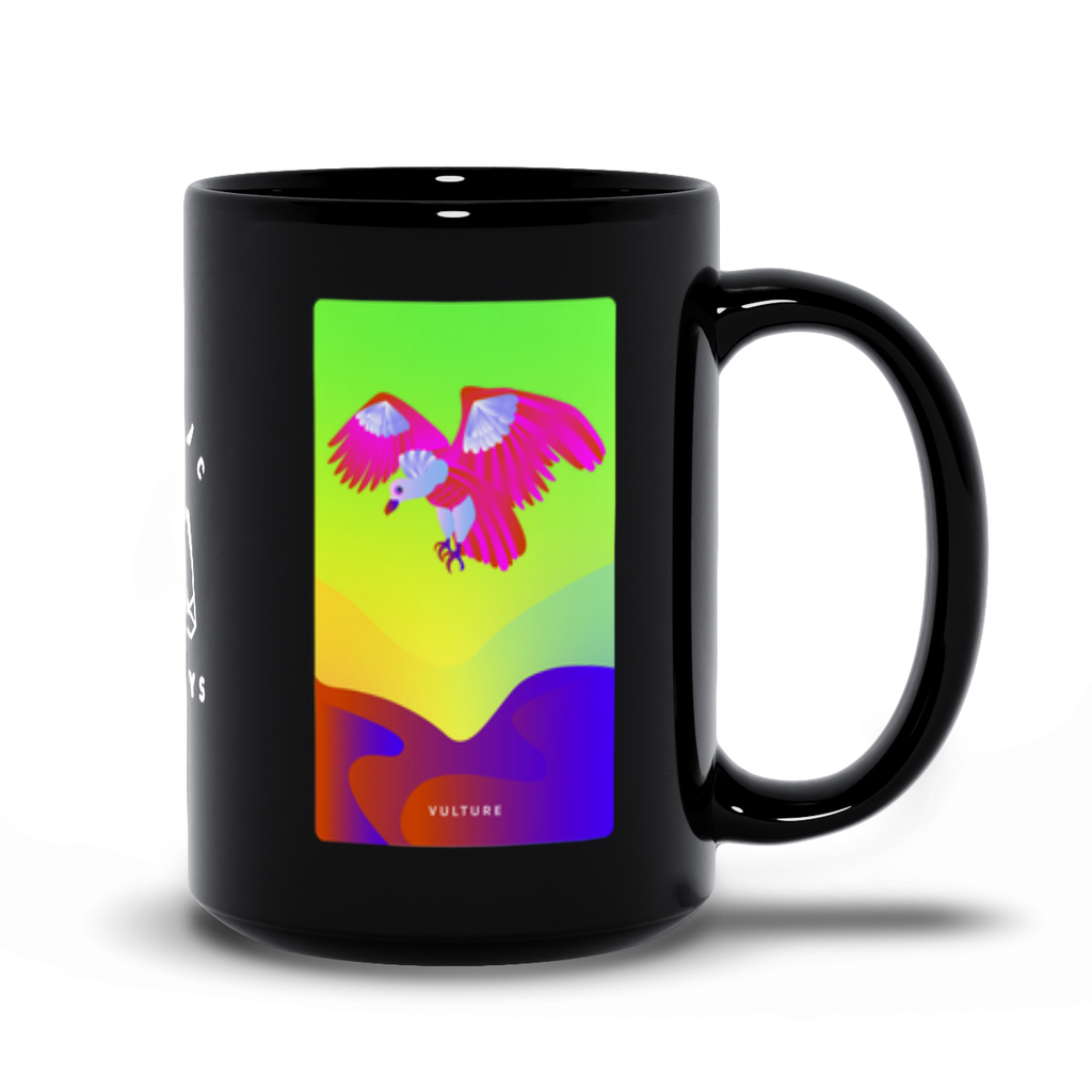 Vulture Black Mug