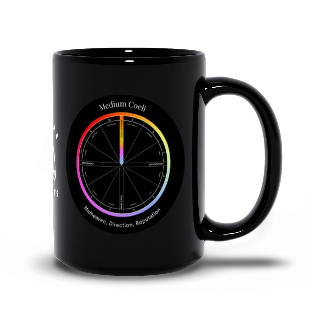 Medium Coeli Black Mug