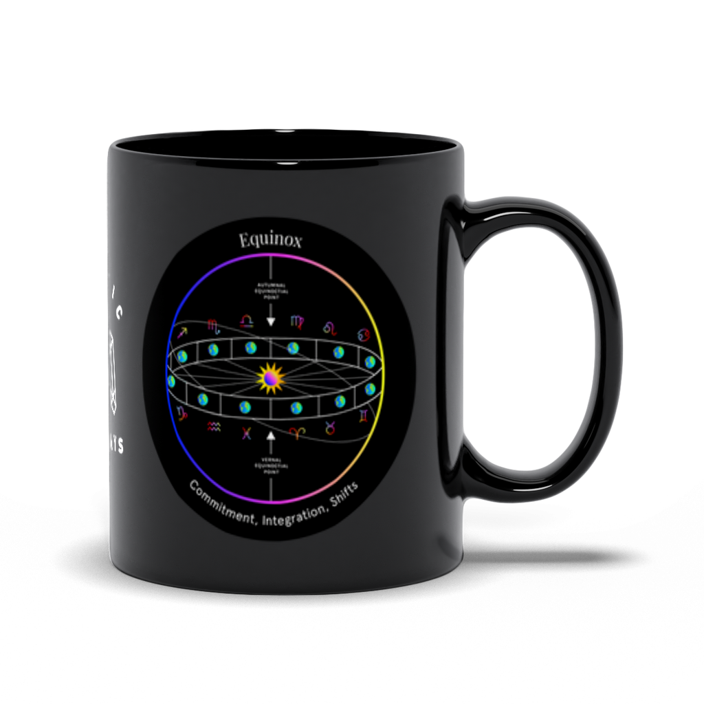 Equinox Black Mug