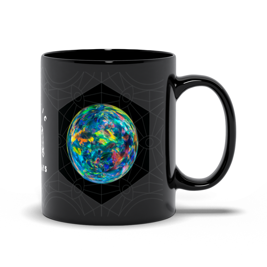 Ethiopian Opal Black Mug