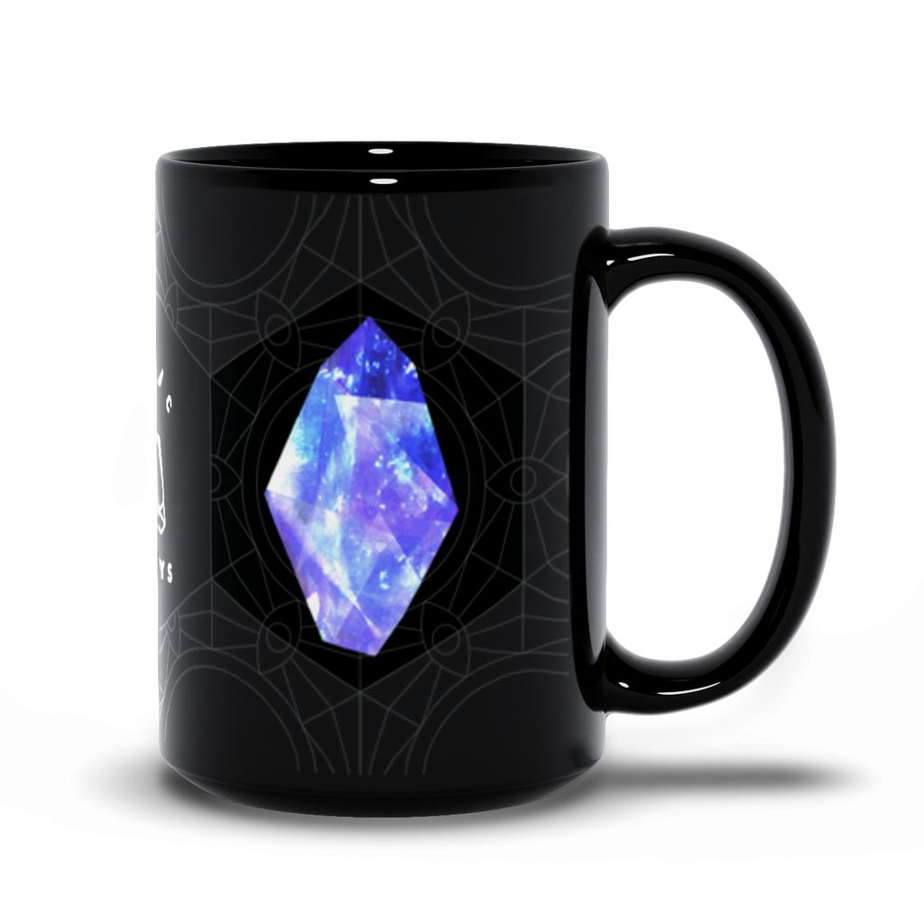 Tanzine Aura Quartz Black Mug