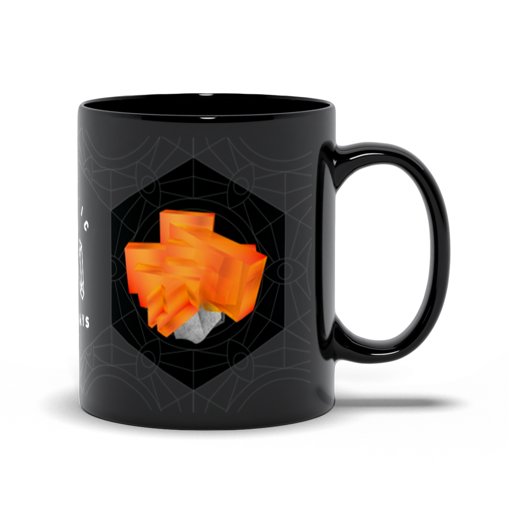Wulfenite Black Mug