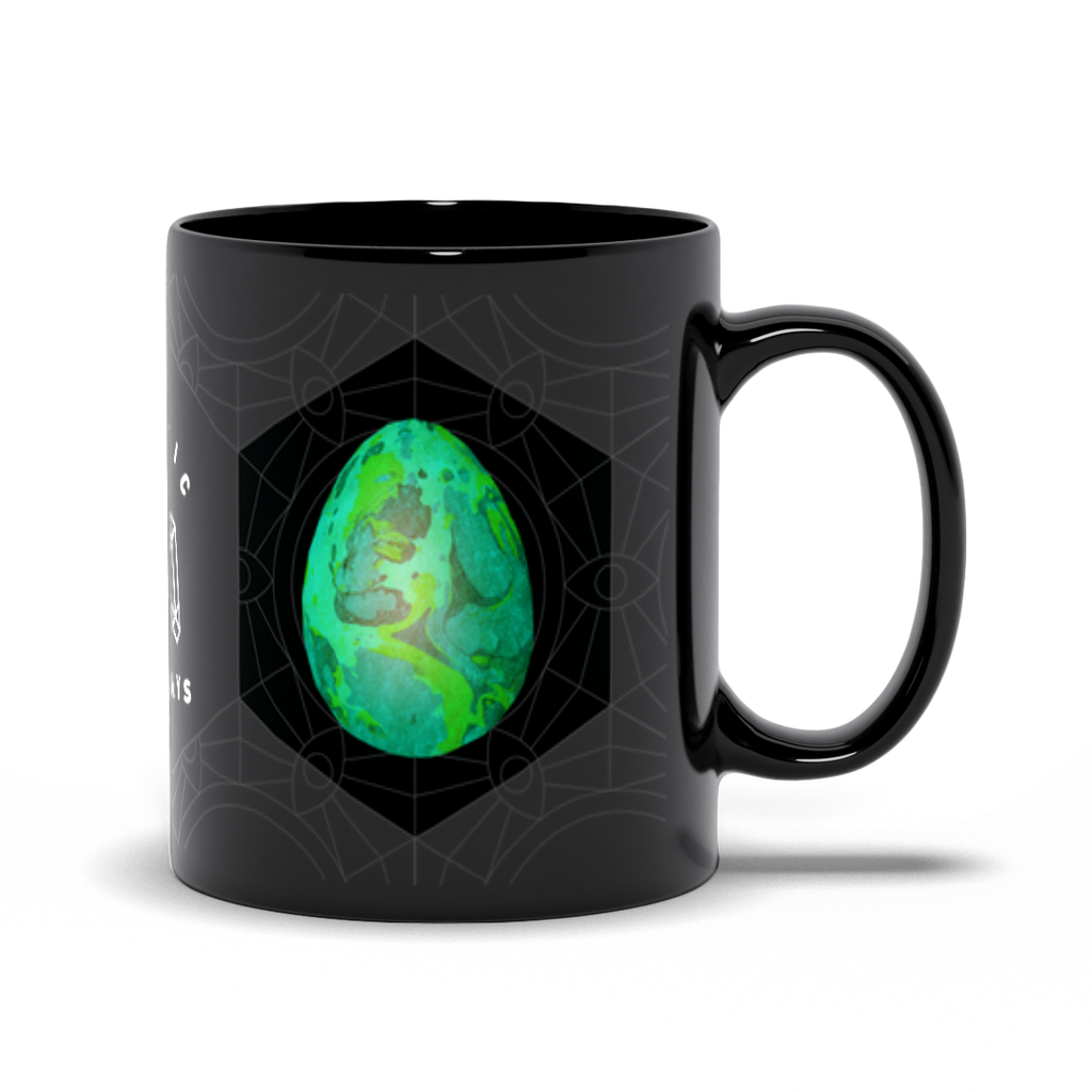 Chrysocolla Black Mug