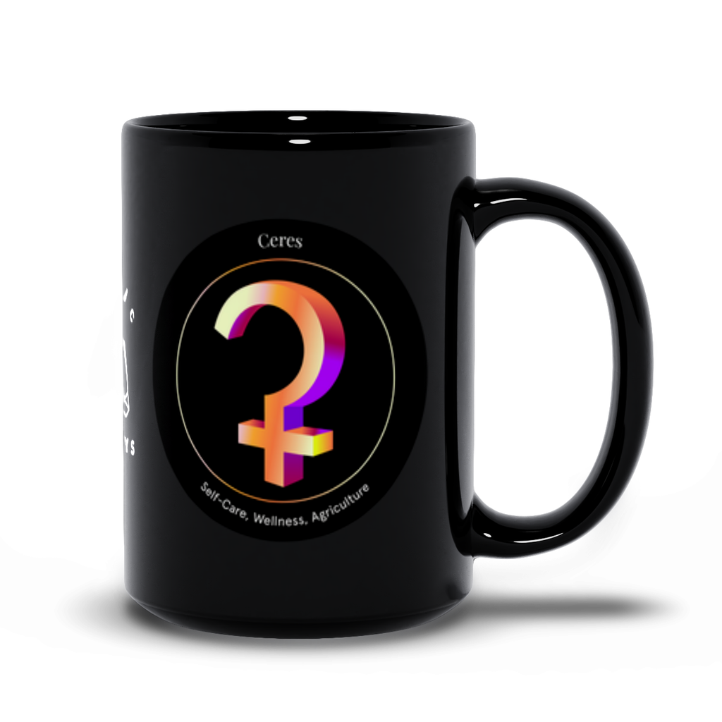 Ceres Black Mug