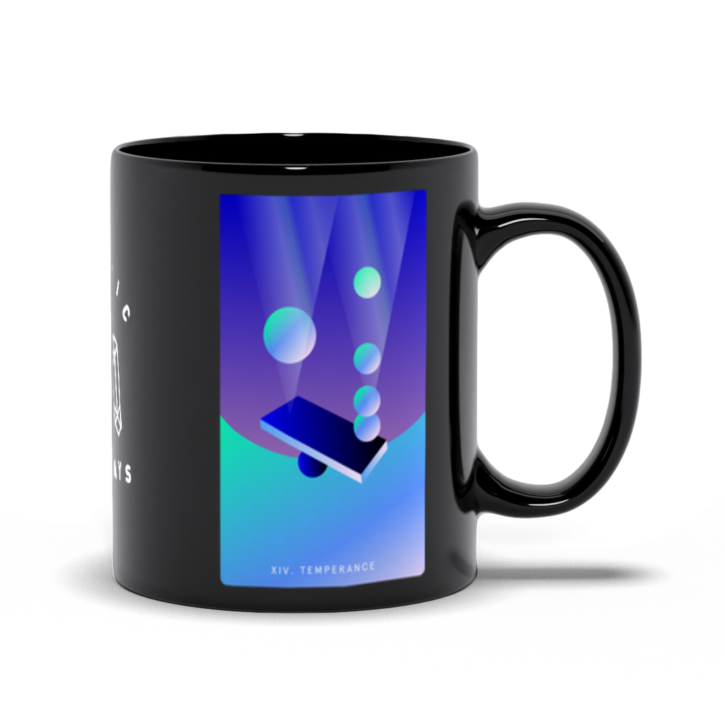 Temperance Black Mug