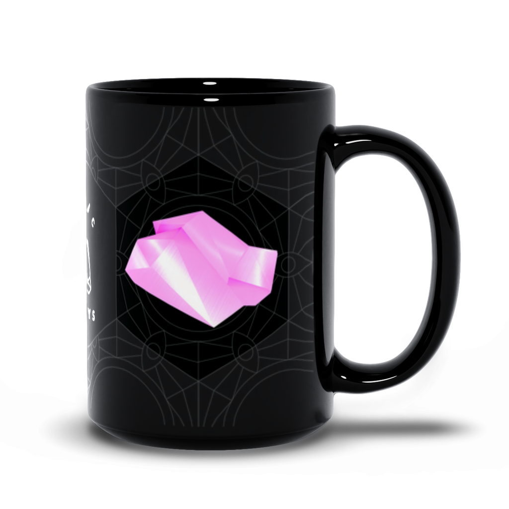 Kunzite Black Mug