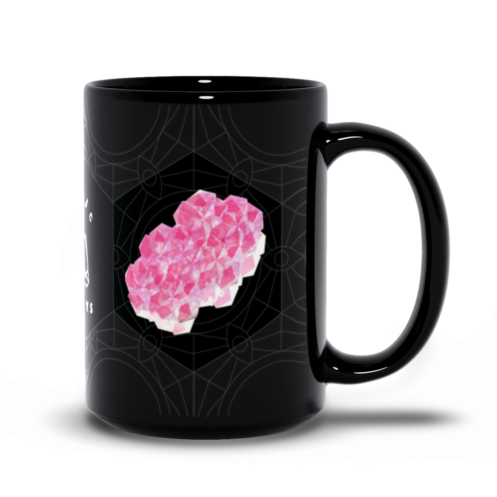 Cobalto Calcite Black Mug