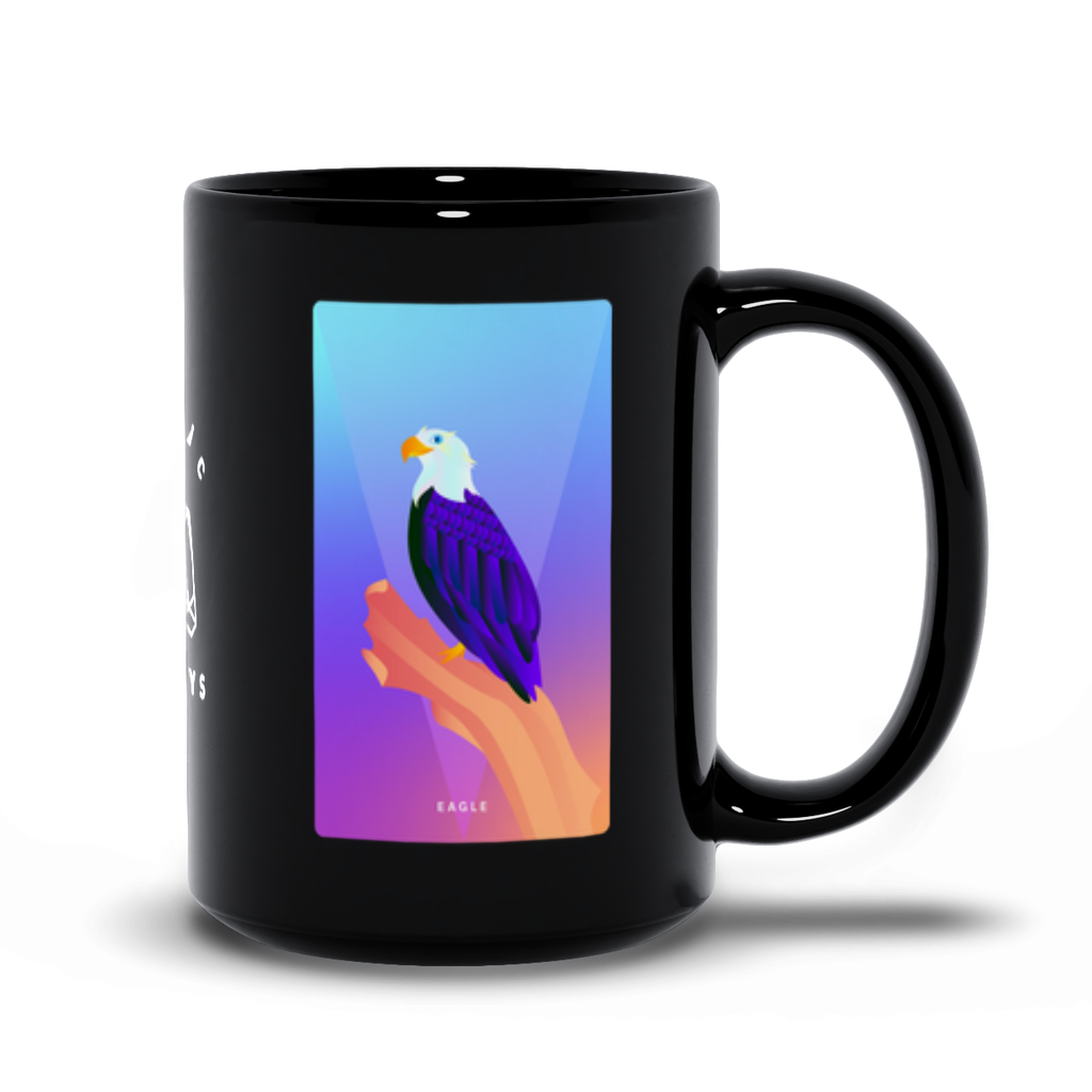Eagle Black Mug