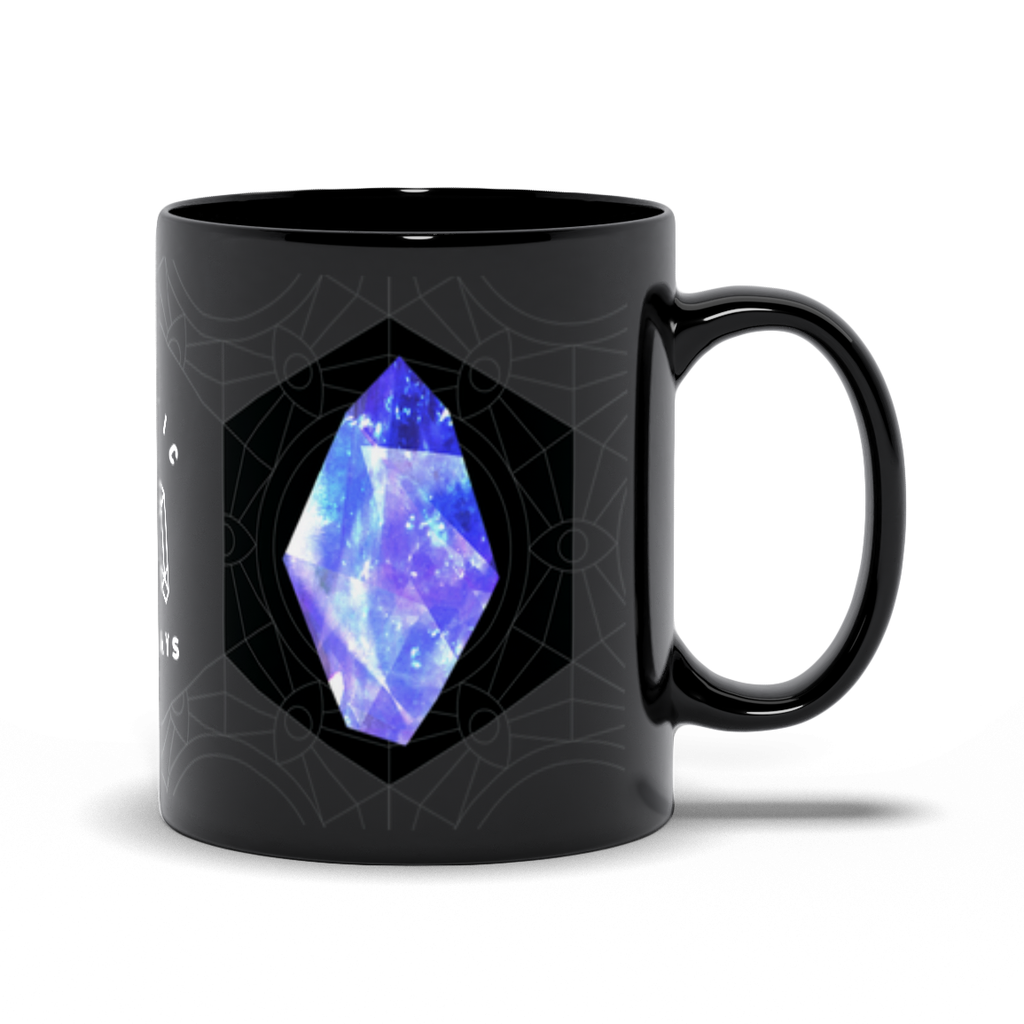 Tanzine Aura Quartz Black Mug