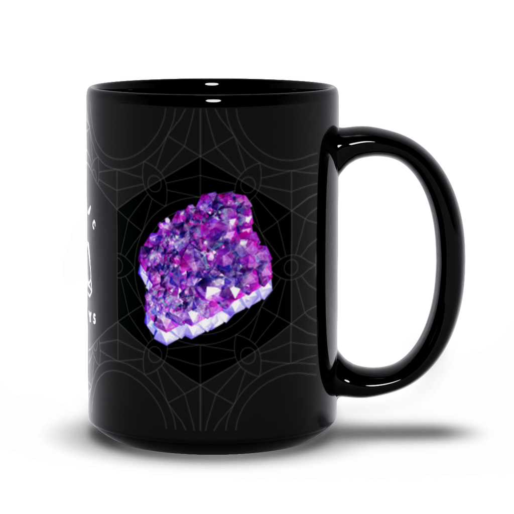 Amethyst Black Mug