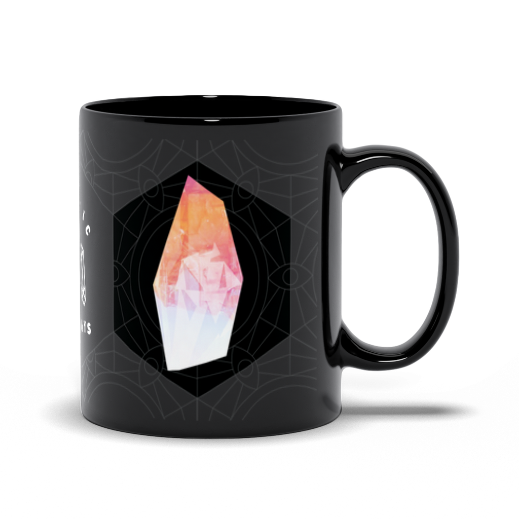 Angel Phantom Quartz Black Mug