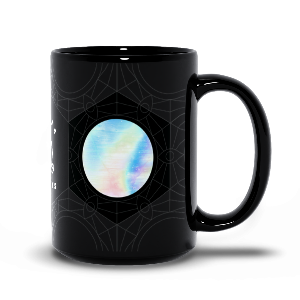 Moonstone Black Mug