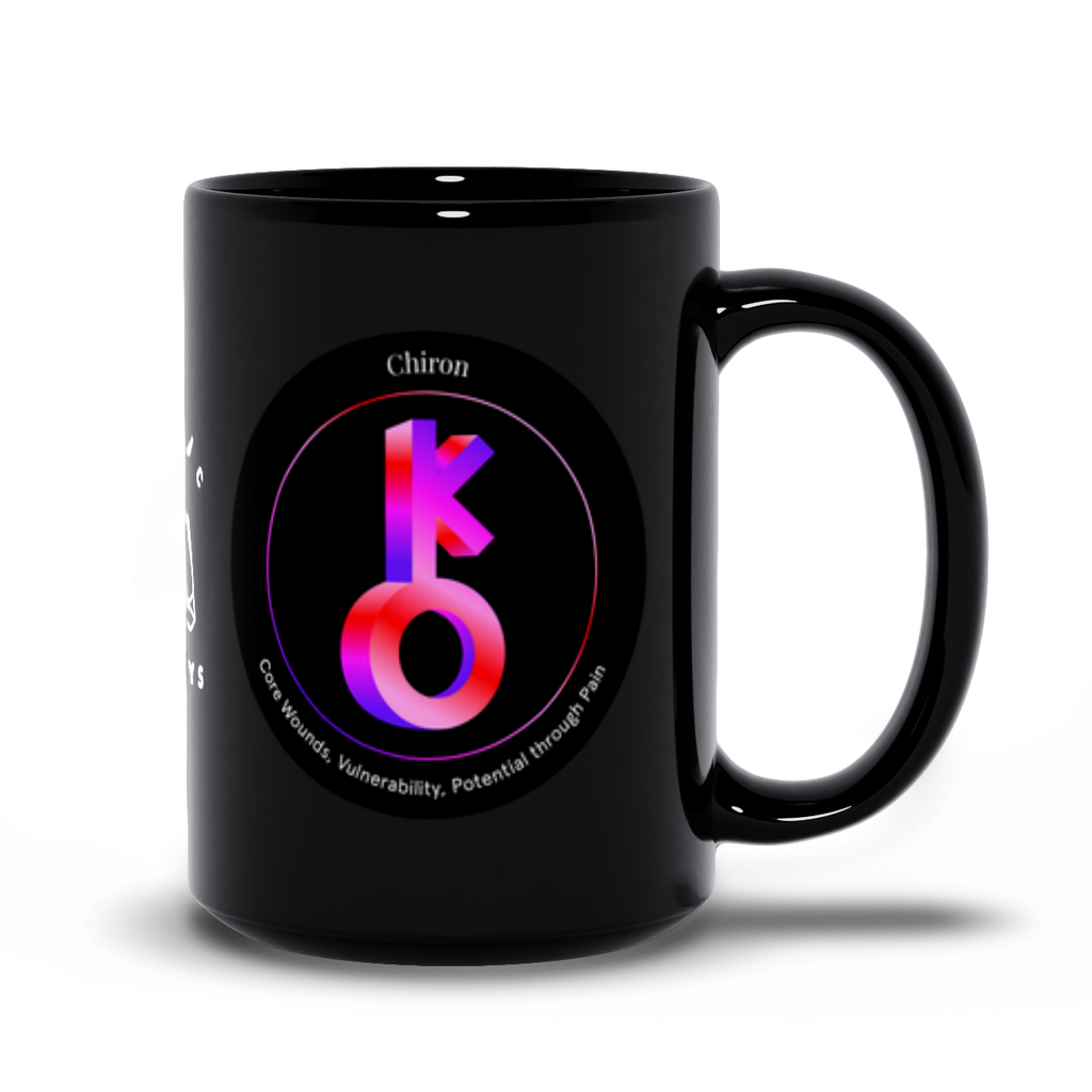 Chiron Black Mug